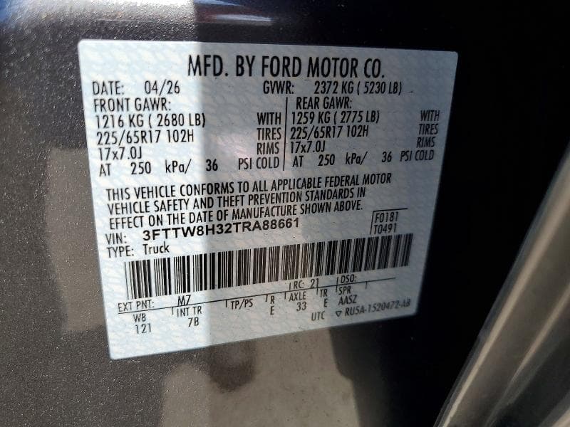 2026 FORD MAVERICK XLT 12