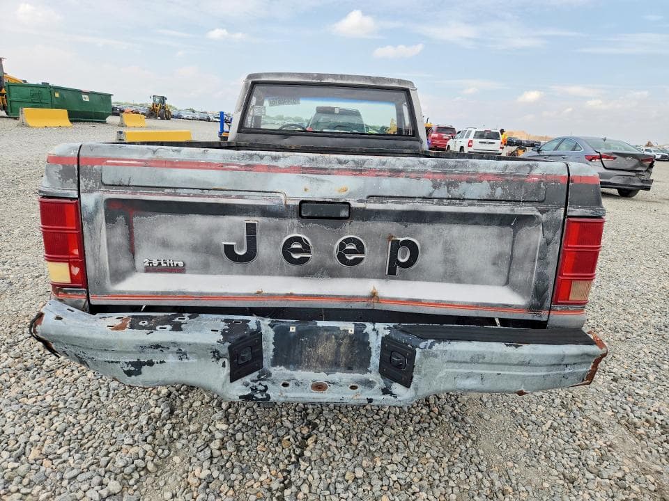 1986 JEEP COMANCHE CUSTOM 6