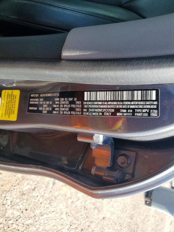2018 ALFA ROMEO STELVIO TI 12