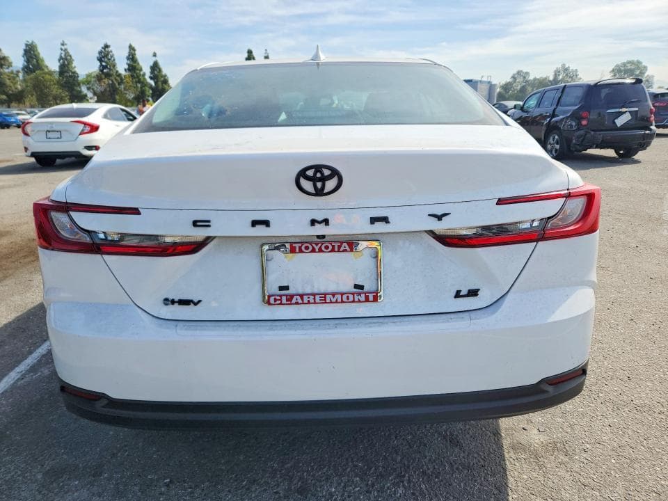 2025 TOYOTA CAMRY LE 6