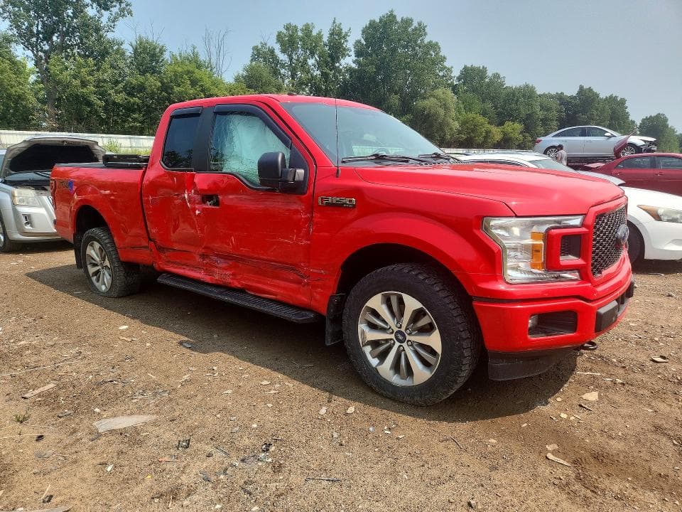 2018 FORD F150 SUPER CAB 4