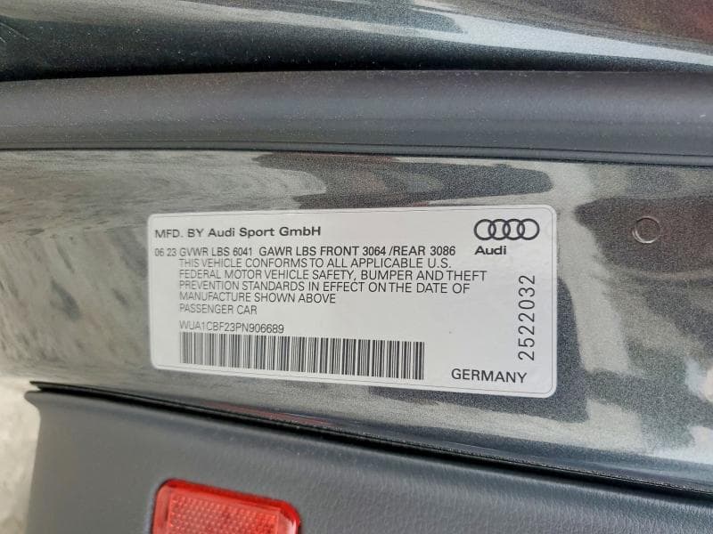 2023 AUDI RS6 12