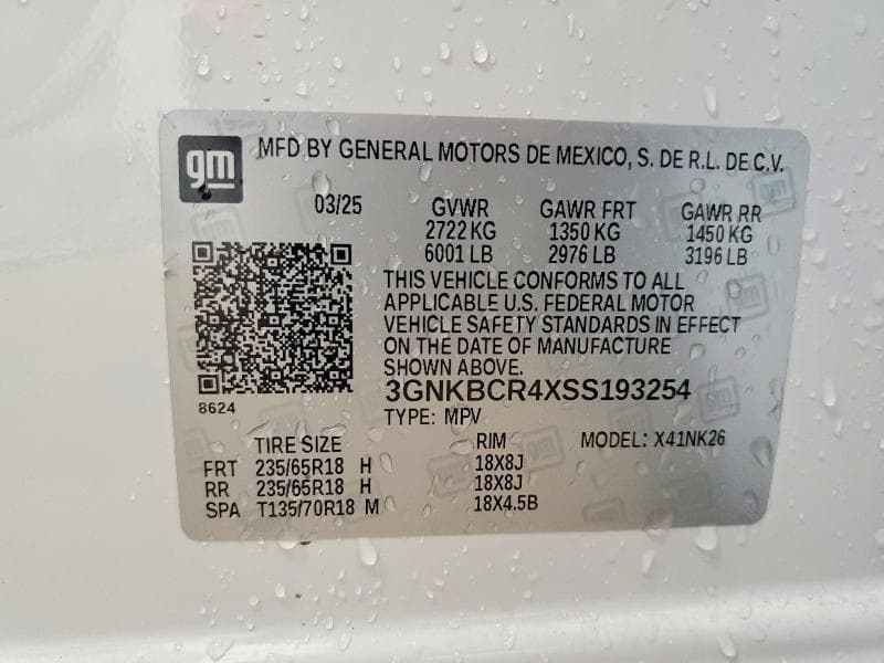 2025 CHEVROLET BLAZER 2LT 14