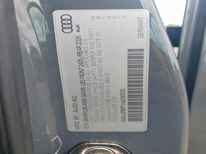 2017 AUDI A3 E-TRON PREMIUM 12