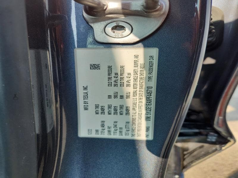 2023 TESLA MODEL 3 12