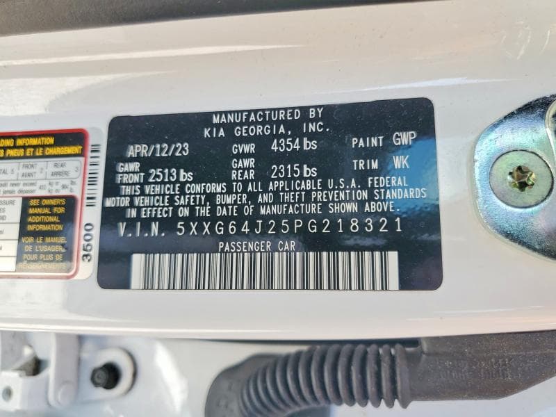 2023 KIA K5 GT LINE 13