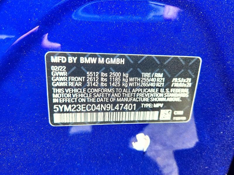 2022 BMW X4 M 25