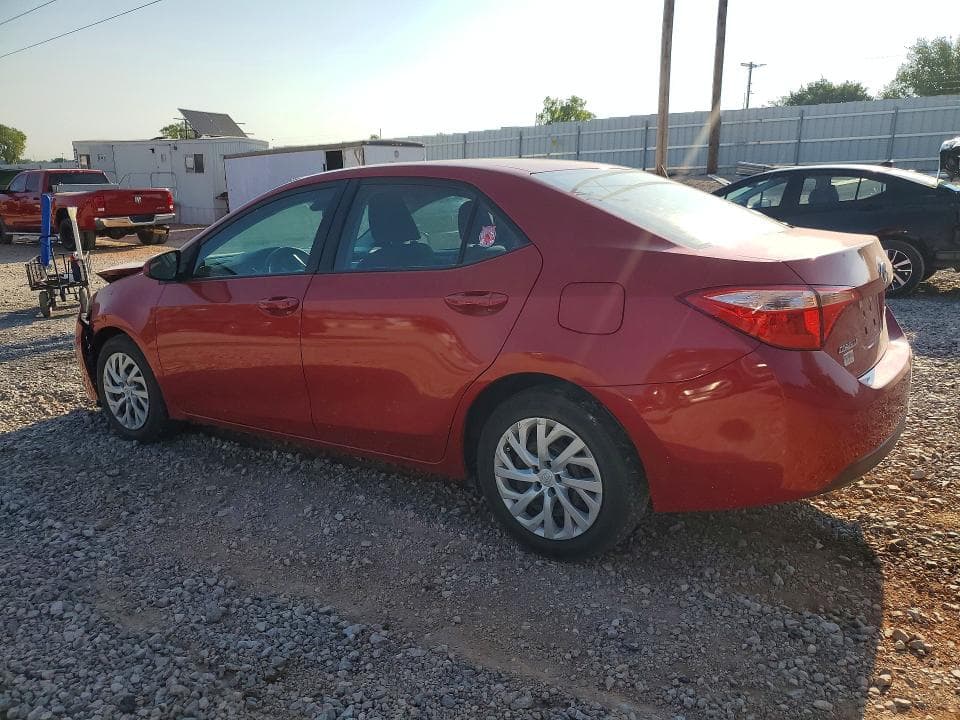 2019 TOYOTA COROLLA LE 2
