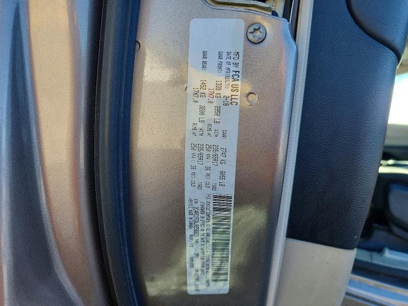 2018 CHRYSLER PACIFICA TOURING PLUS 14