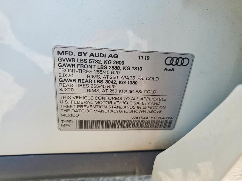 2020 AUDI SQ5 PREMIUM PLUS 13