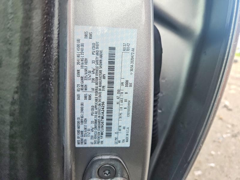 2021 FORD ESCAPE SE 13
