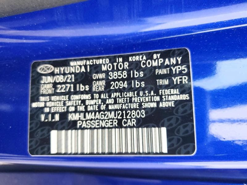 2021 HYUNDAI ELANTRA SEL 13