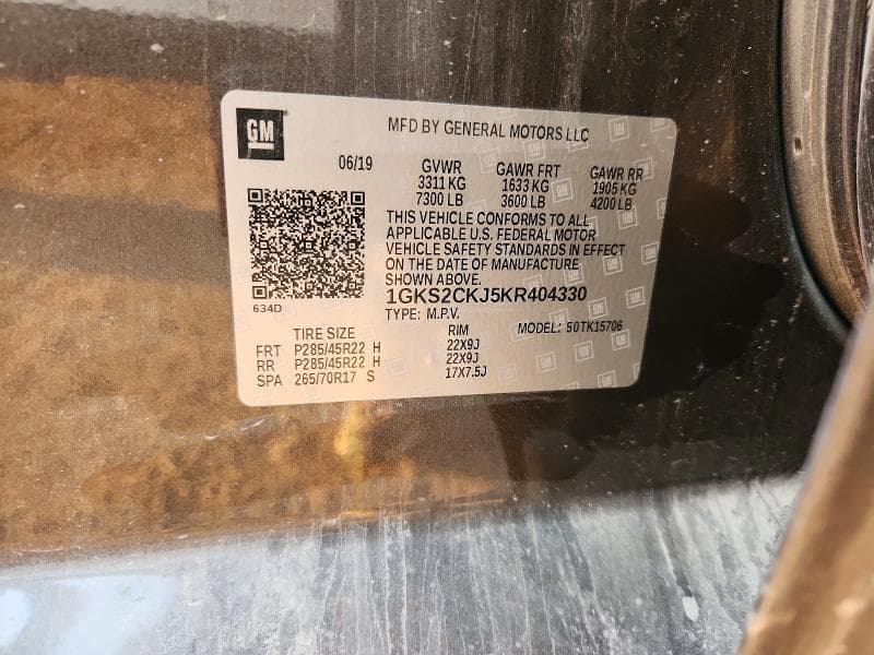 2019 GMC YUKON DENALI 13
