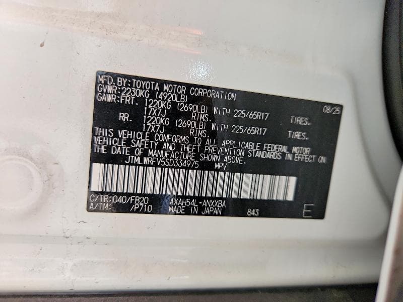 2025 TOYOTA RAV4 LE 14