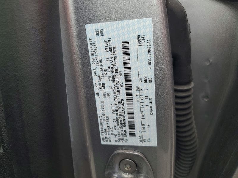2024 FORD ESCAPE ST LINE 13