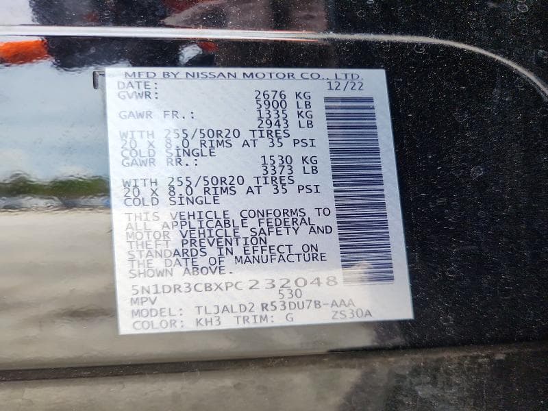2023 NISSAN PATHFINDER SL 13