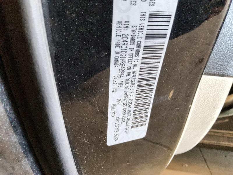 2017 CHRYSLER PACIFICA TOURING 13
