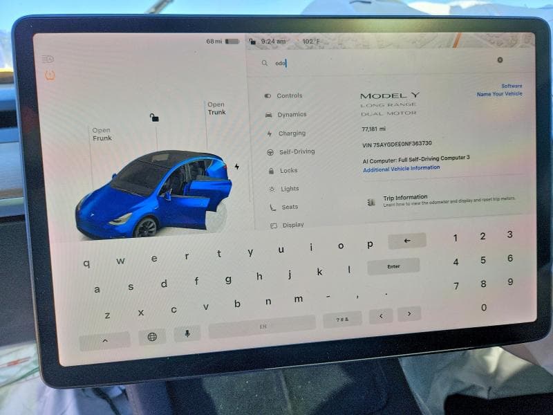 2022 TESLA MODEL Y 9