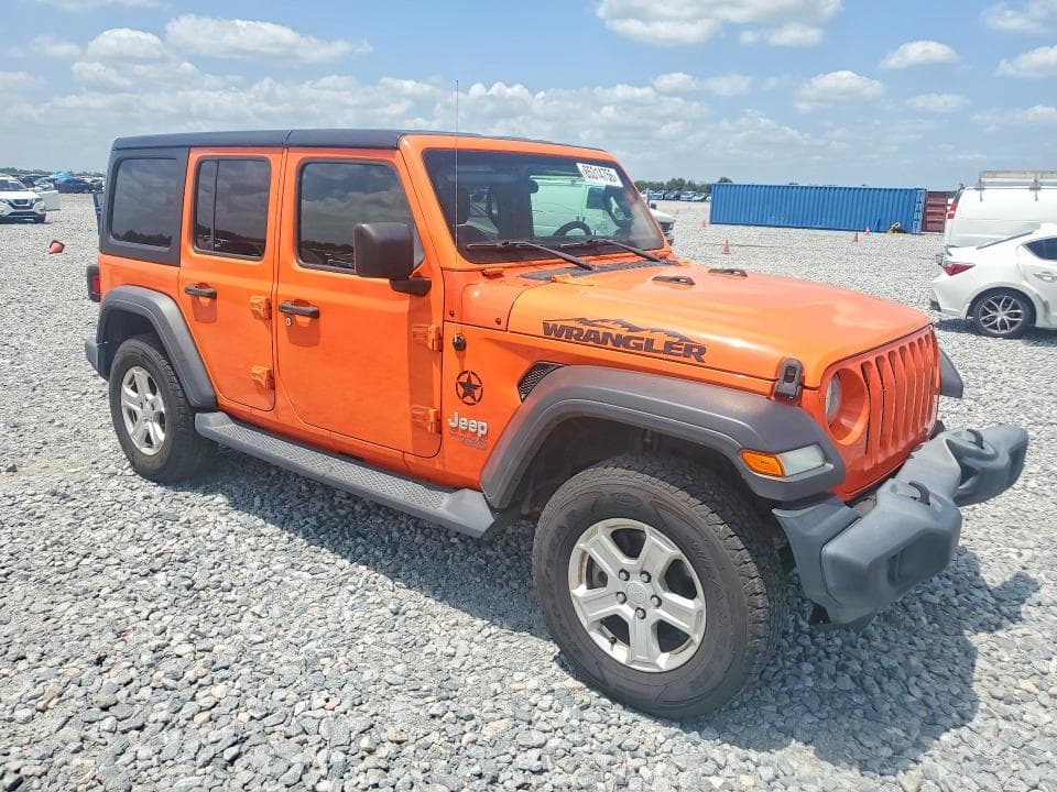 2019 JEEP WRANGLER UNLIMITED SPORT 4