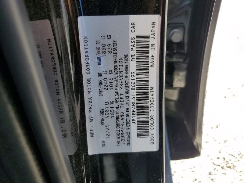 2026 MAZDA 3 SELECT SPORT 13