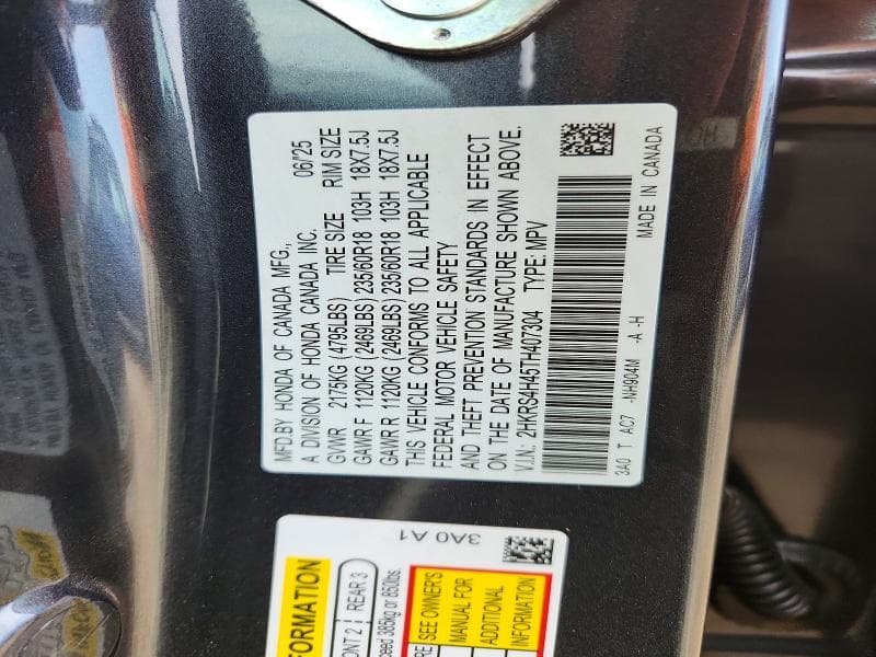 2026 HONDA CR-V EX 13