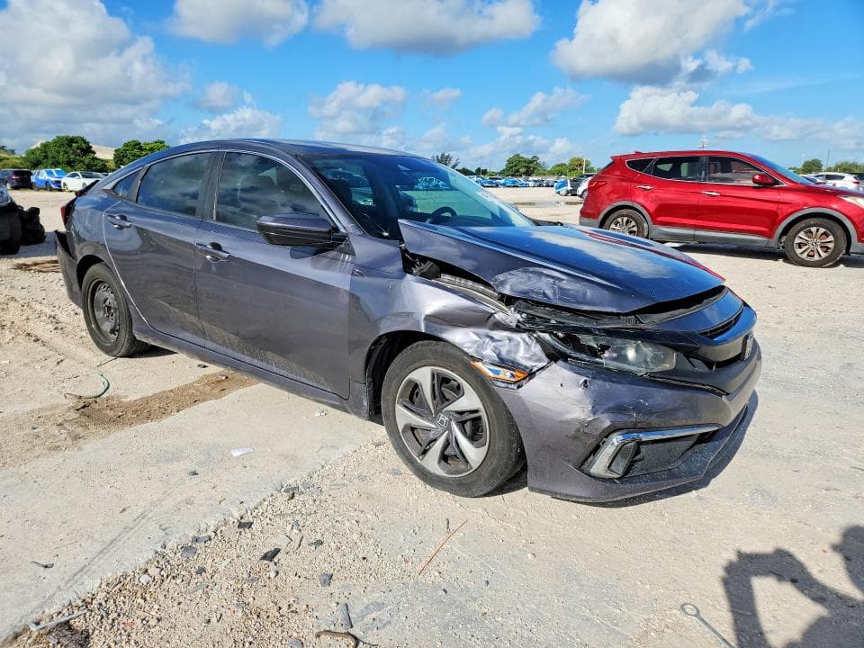 2021 HONDA CIVIC LX 4
