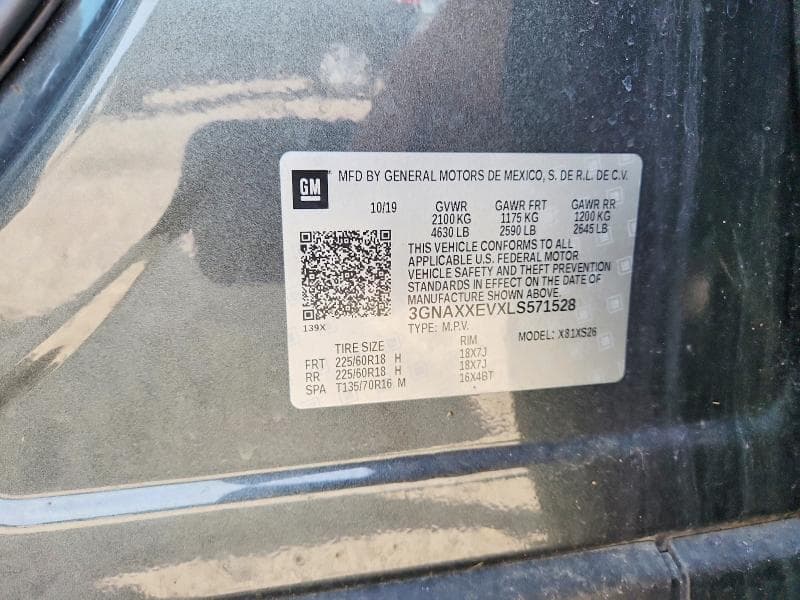 2020 CHEVROLET EQUINOX PREMIER 13