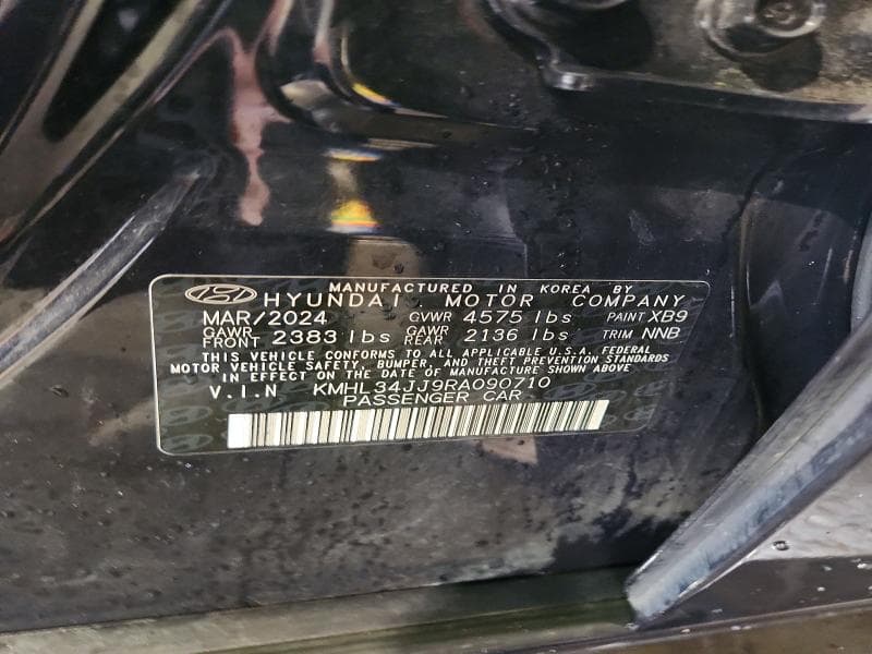 2024 HYUNDAI SONATA HYBRID SEL 12