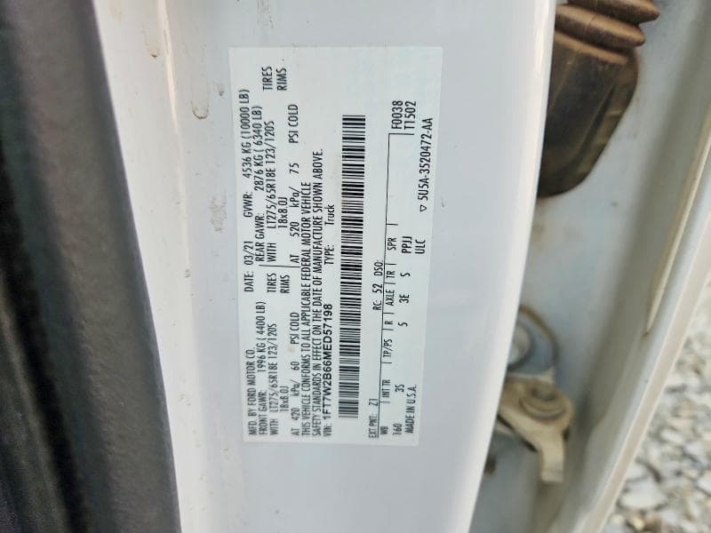 2021 FORD F250 SUPER DUTY 12