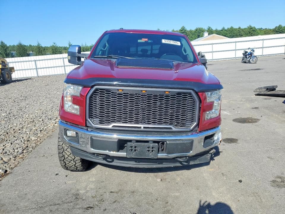 2017 FORD F150 SUPERCREW 5