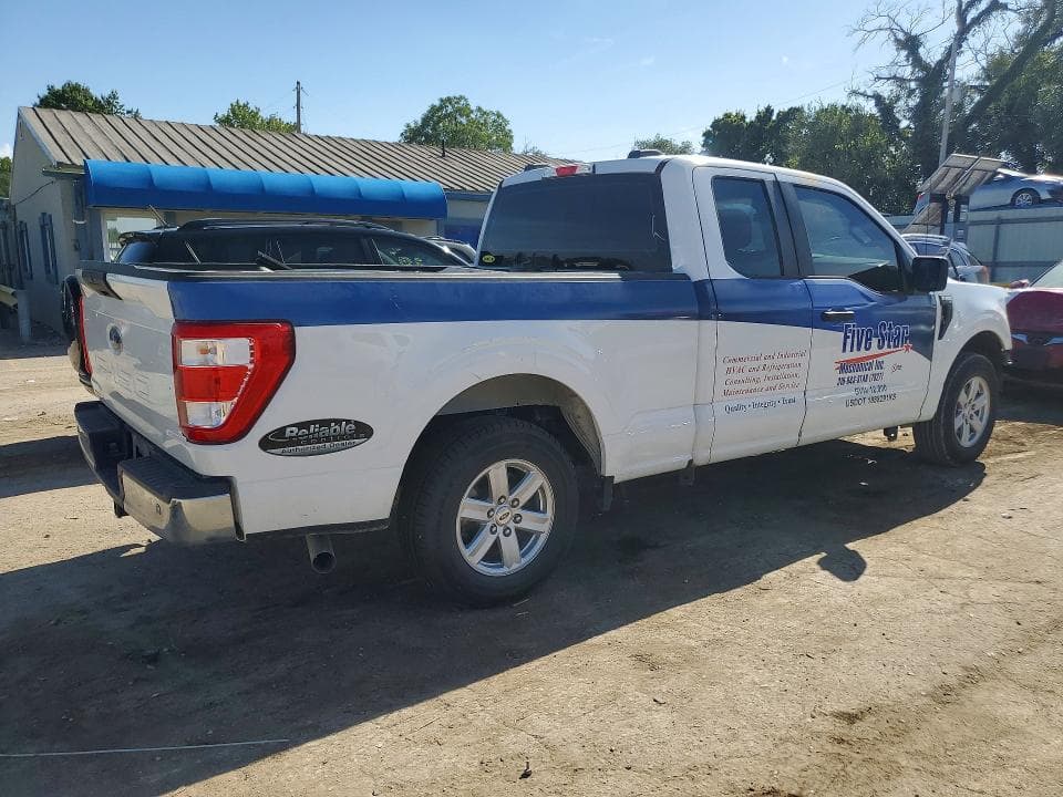 2021 FORD F150 SUPER CAB 3