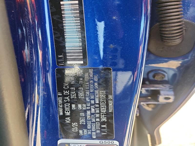2026 KIA K4 LXS 12
