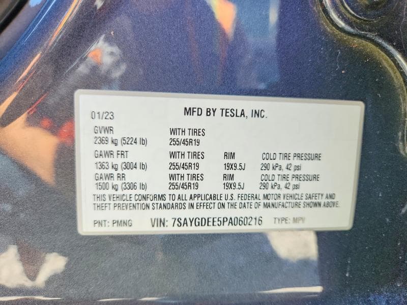 2023 TESLA MODEL Y 13