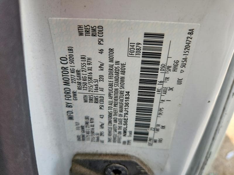 2018 FORD TRANSIT CONNECT XL 13