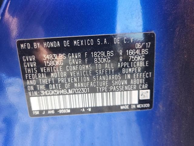 2018 HONDA FIT LX 12