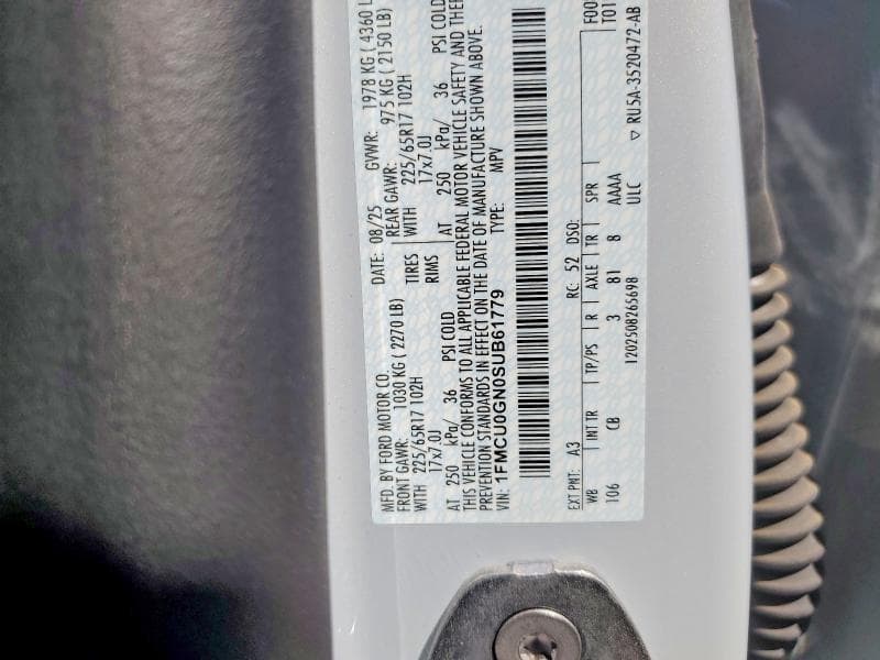 2025 FORD ESCAPE ACTIVE 14
