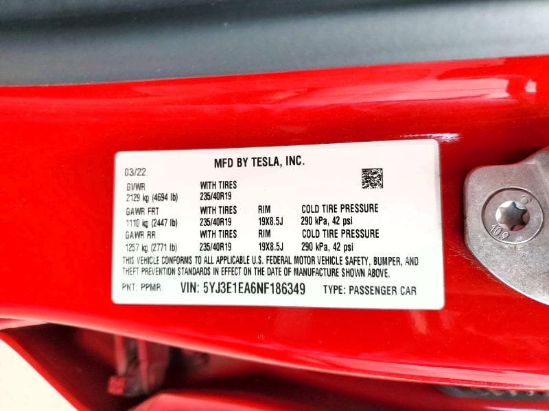 2022 TESLA MODEL 3 13