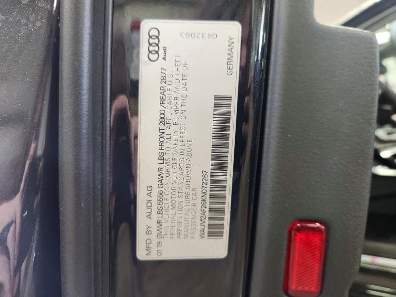2019 AUDI A6 PRESTIGE 12