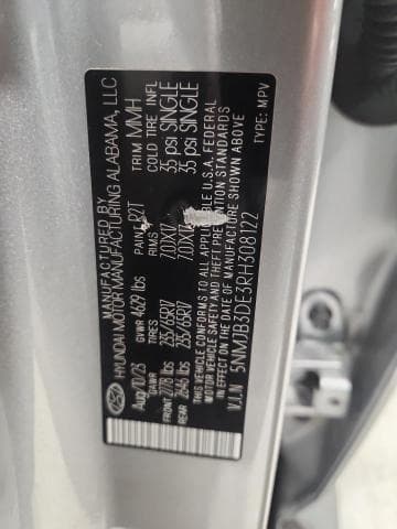 2024 HYUNDAI TUCSON SEL 14