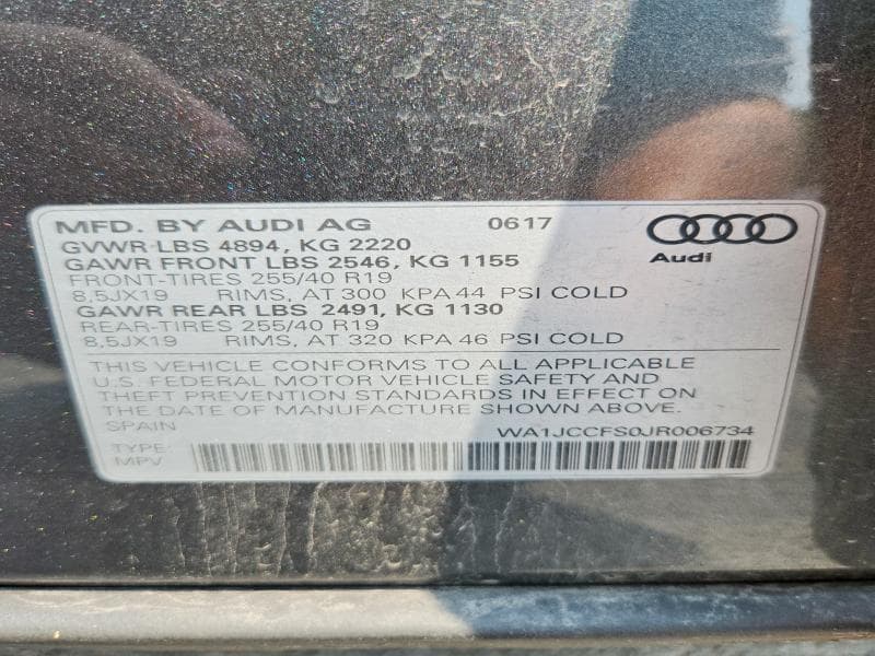 2018 AUDI Q3 PREMIUM PLUS 14