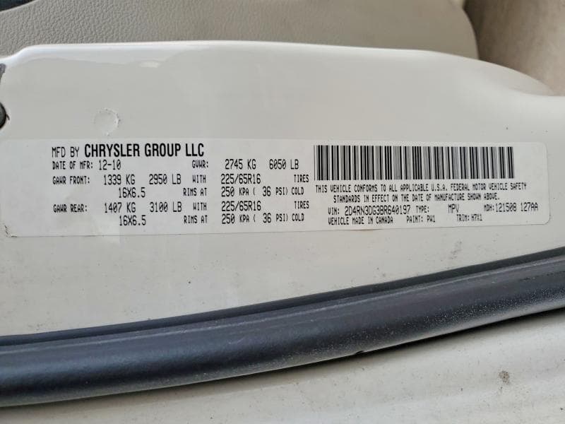 2017 DODGE GRAND CARAVAN SXT 13