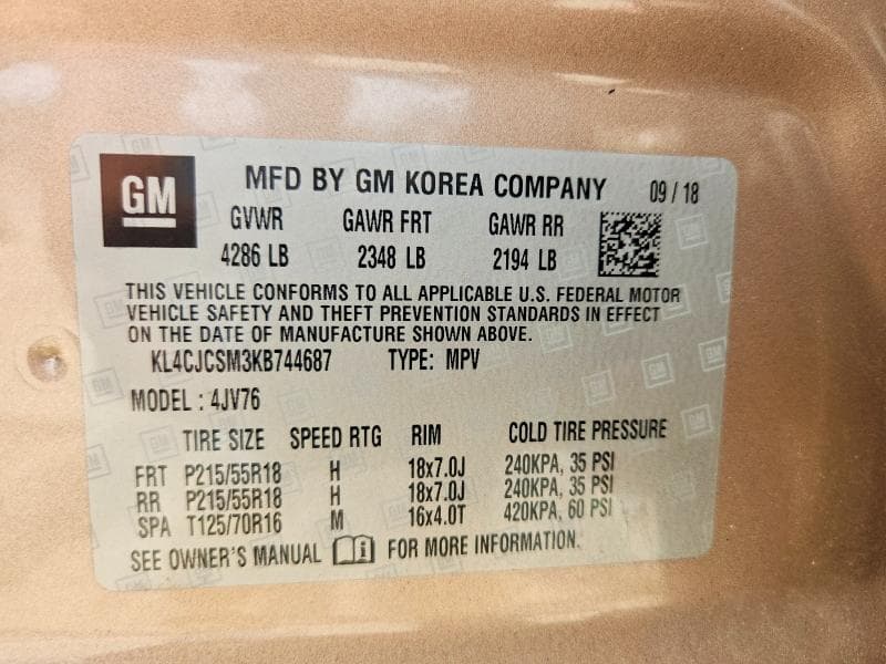 2019 BUICK ENCORE ESSENCE 13