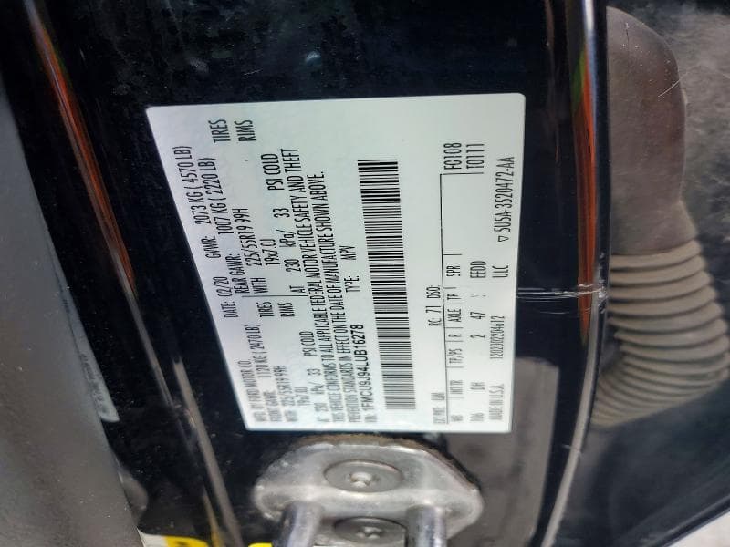 2020 FORD ESCAPE TITANIUM 13