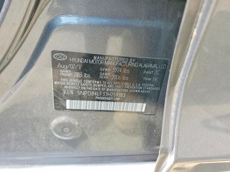 2018 HYUNDAI ELANTRA VALUE EDITION 12