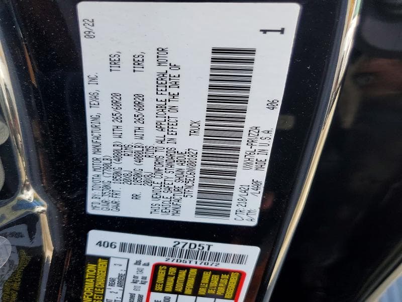 2022 TOYOTA TUNDRA PLATINUM HV 13