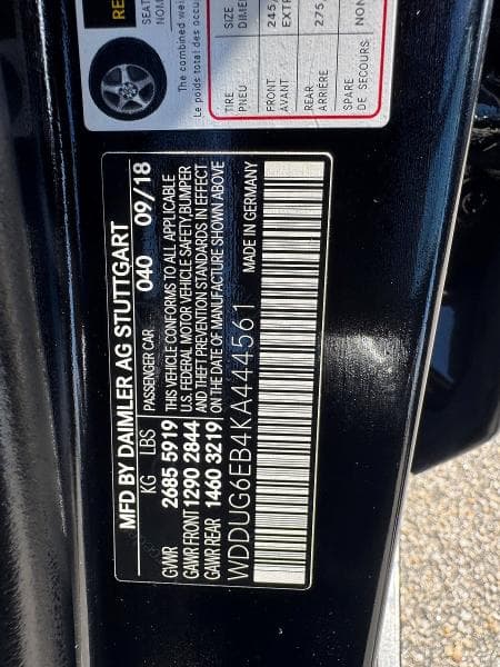 2019 MERCEDES-BENZ S 450 4MATIC 10