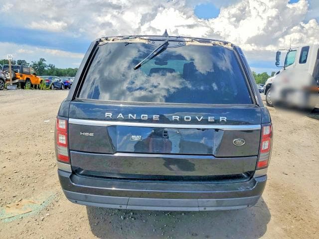 2017 LAND ROVER RANGE ROVER HSE 6