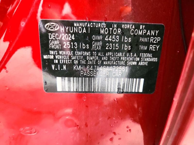 2025 HYUNDAI SONATA SEL 12