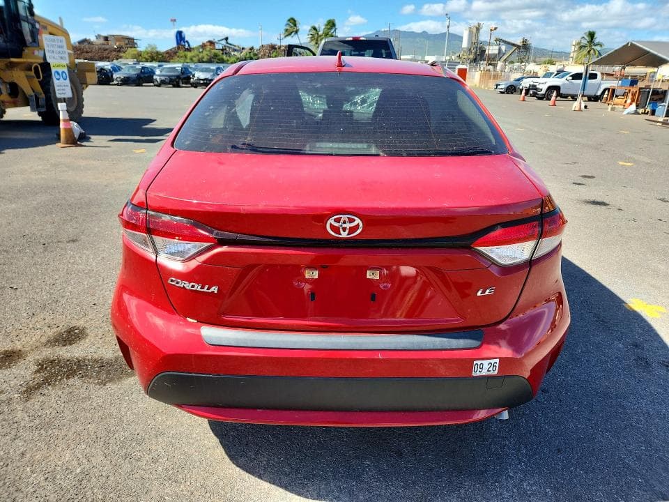 2020 TOYOTA COROLLA LE 6