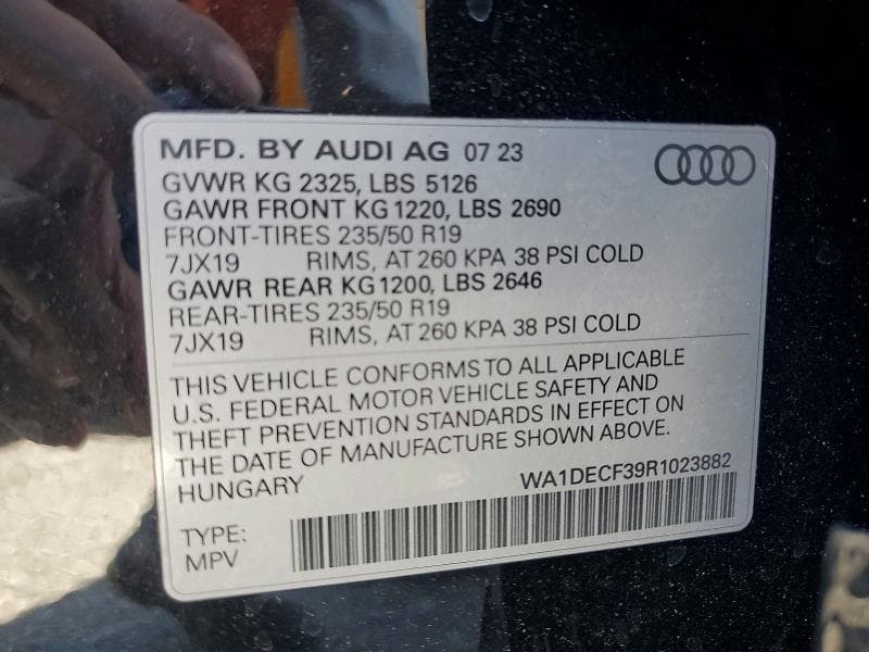 2024 AUDI Q3 PREMIUM S LINE 45 14